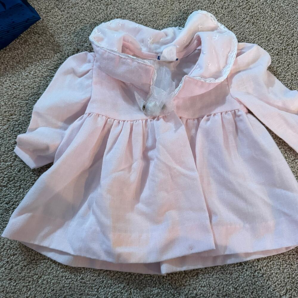 Vintage Thomas Light Pink Collared Top Approx Size 18 Months